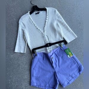 Lilly Pulitzer Purple Callahan Short Size 0 NWT